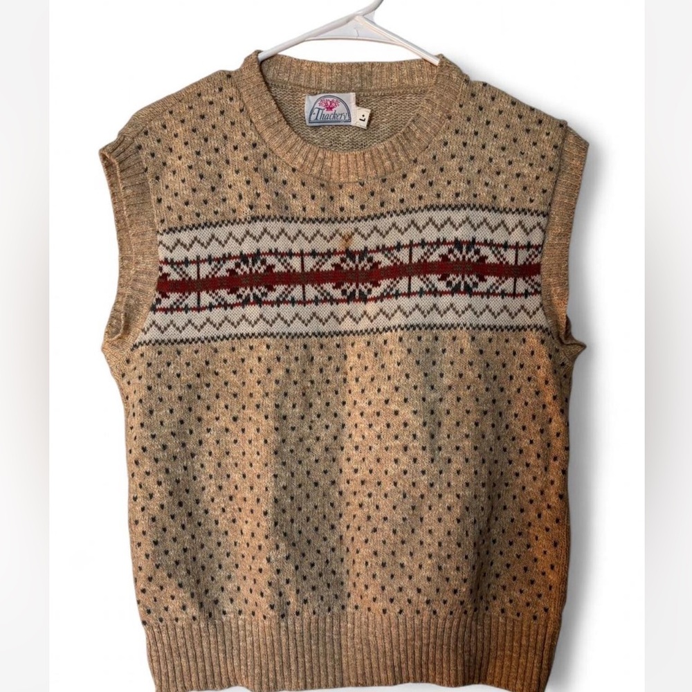 Vintage Thackery Sweater Vest Size M
